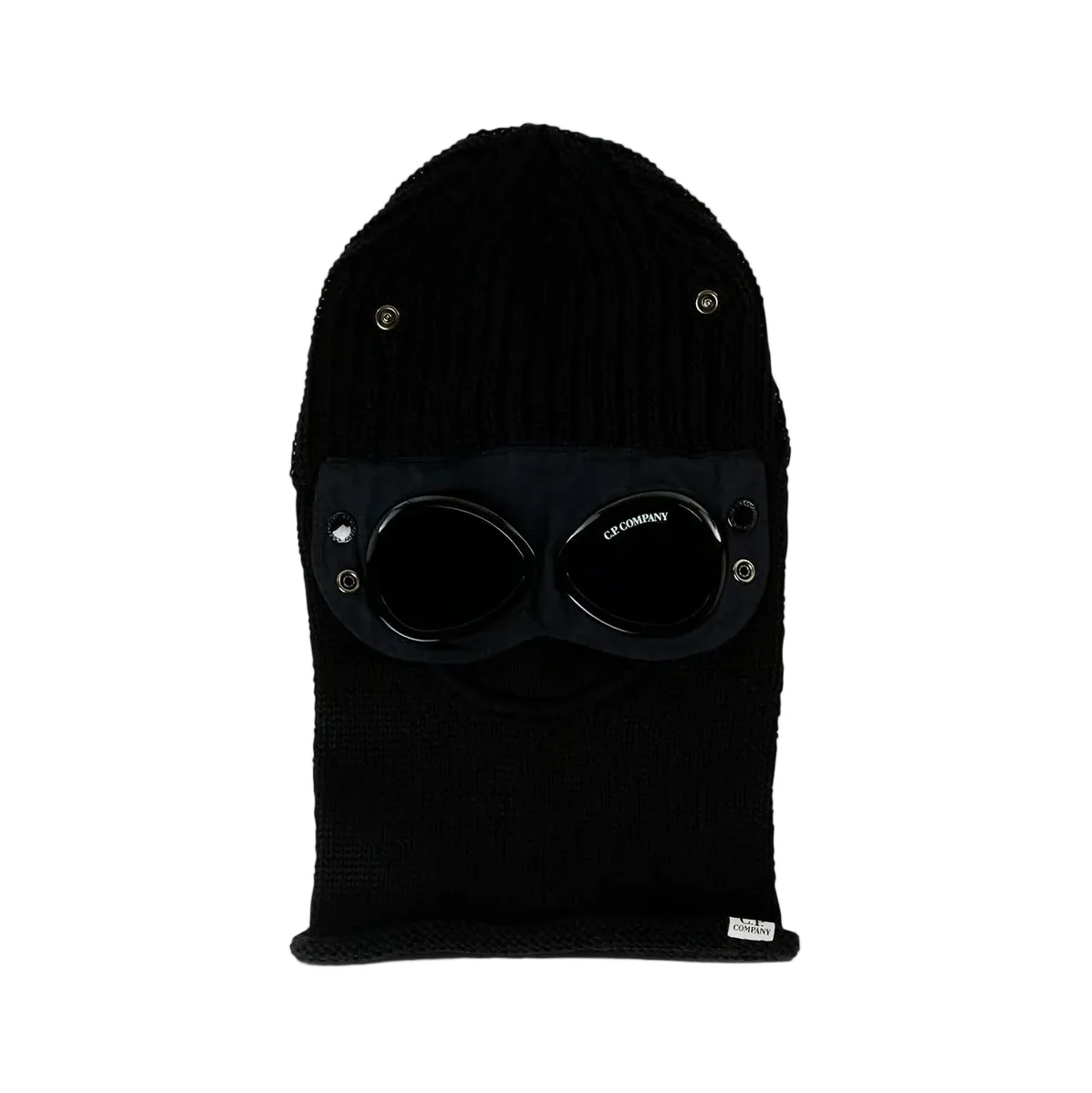 EXTRAFINE MERINO WOOL GOGGLE BALACLAVA (BLACK) - 1