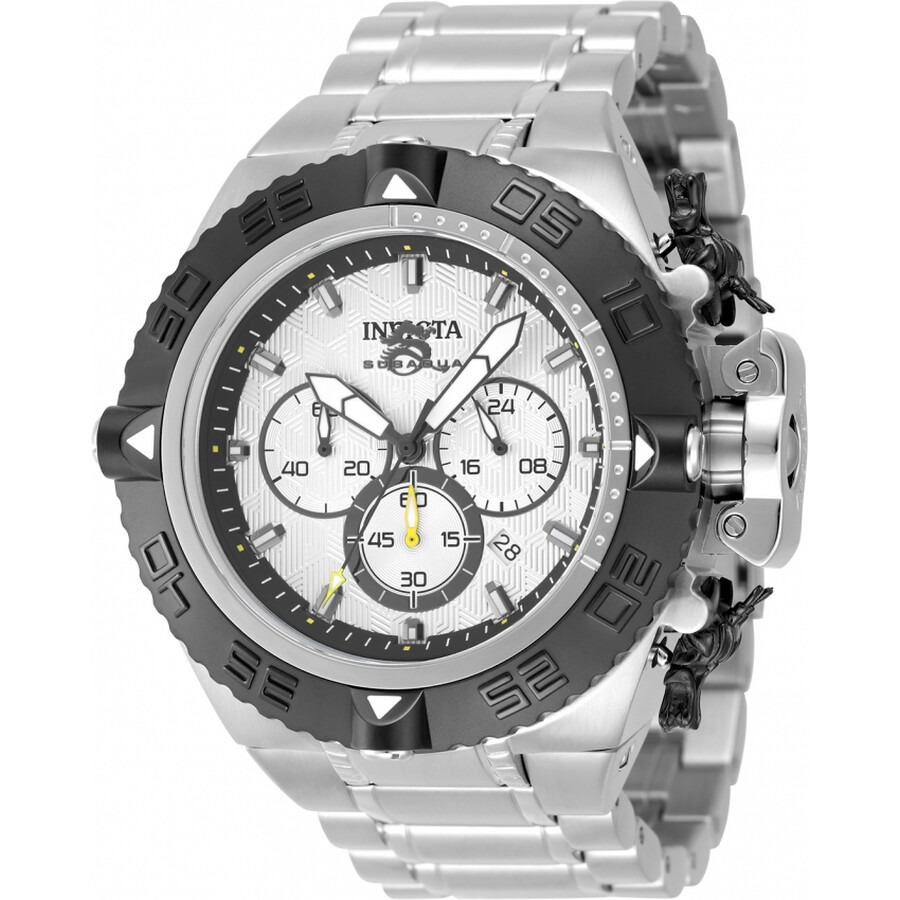 Invicta - Invicta Subaqua Noma IV Chronograph GMT Quartz Silver Dial Men's Watch 48201 - 1