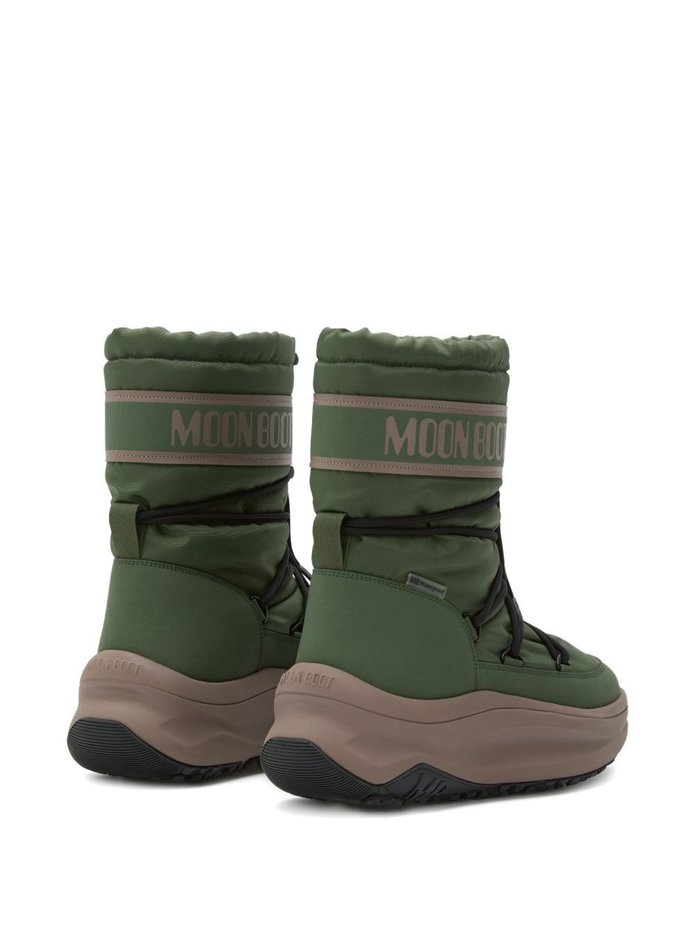 drawstring-fastening rain boots - 2