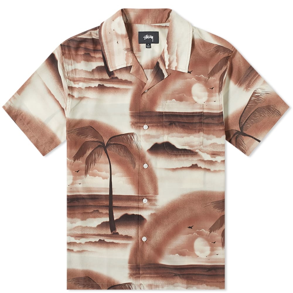 Stussy Short Sleeve Island Shirt - 1