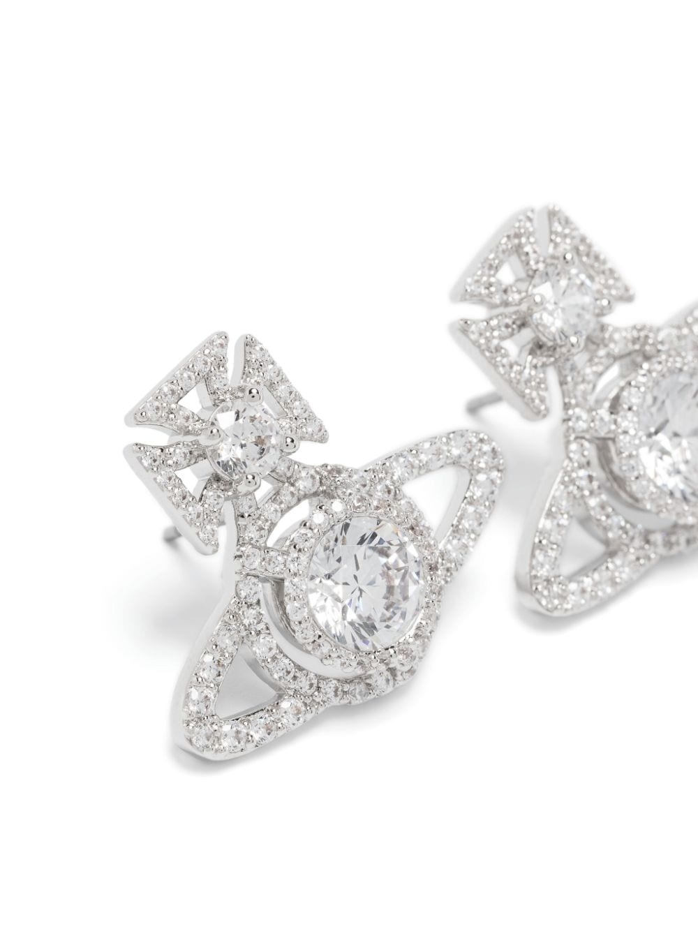 Norabelle crystal-embellished stud earrings - 3