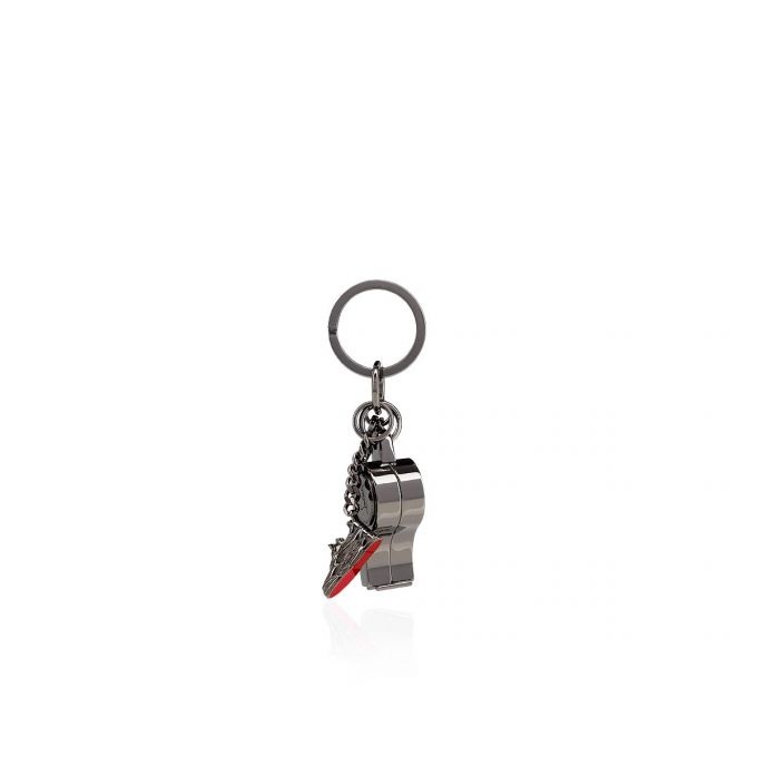 Whistle Keyring GUNMETAL - 3