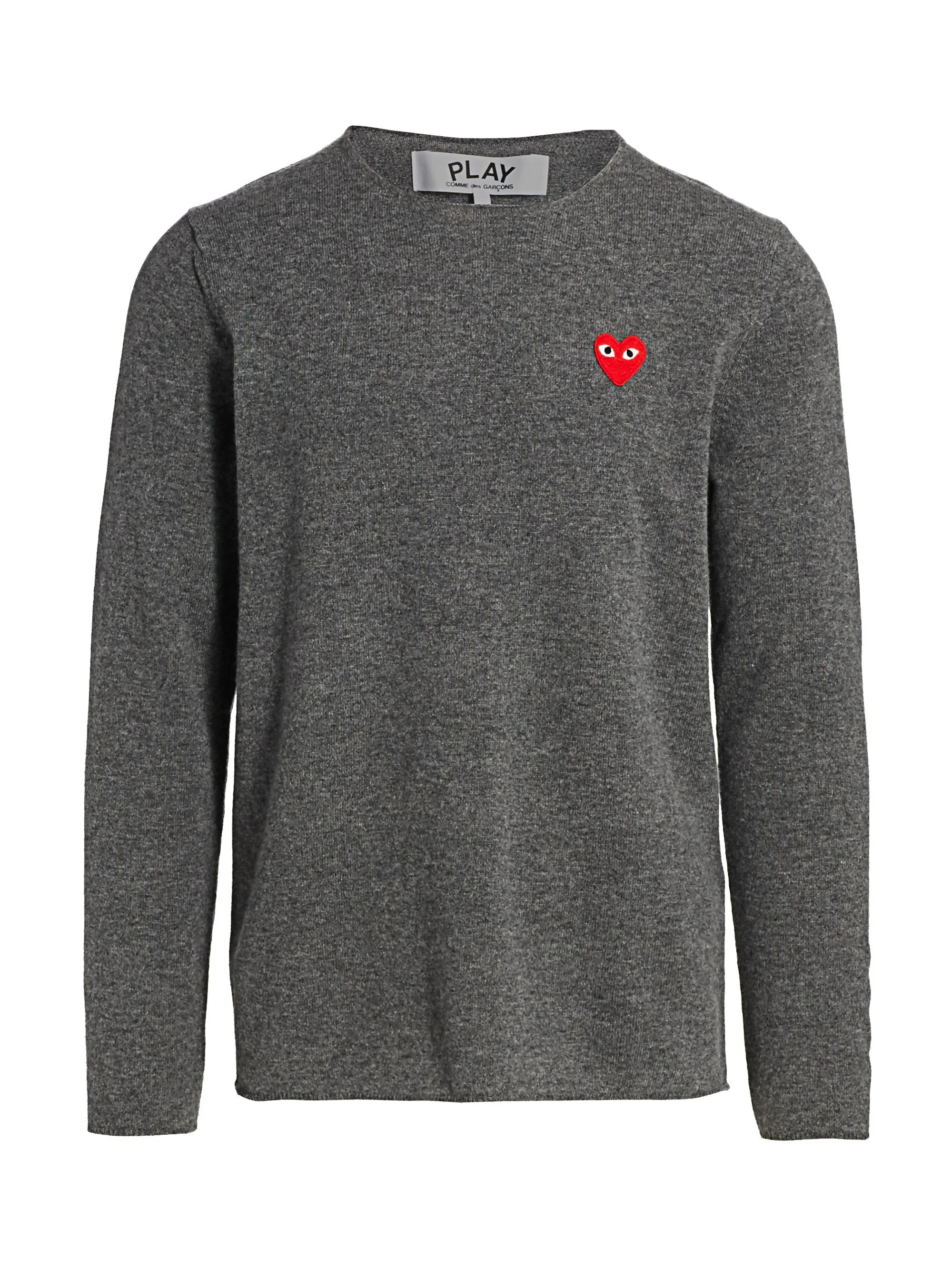 Men Signature Wool Sweater - Grey - 1