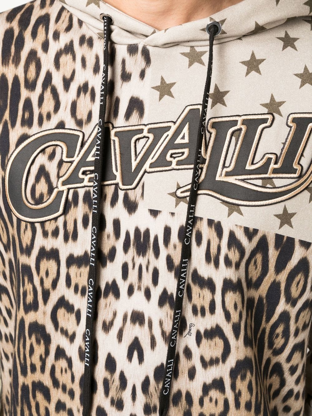 animal-print hoodie - 5