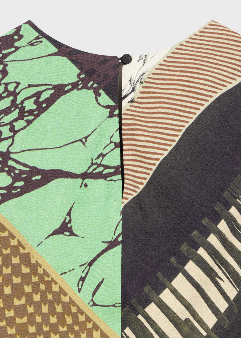 Paul Smith Green 'Assembled Stripe' Vest Top outlook