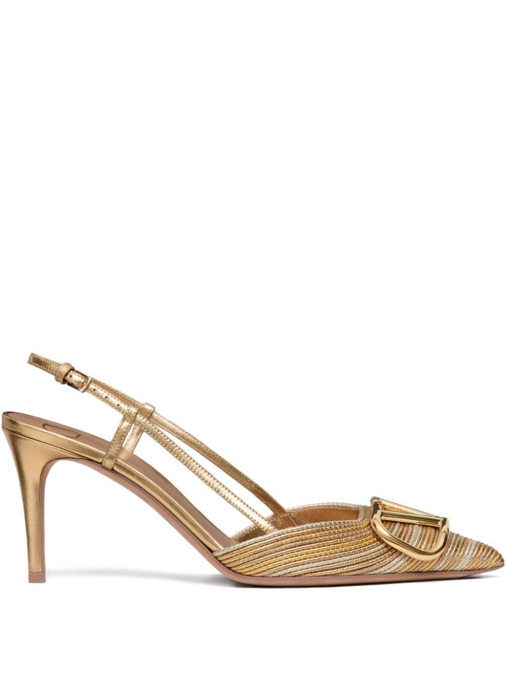 VLogo Signature slingback pumps - 1
