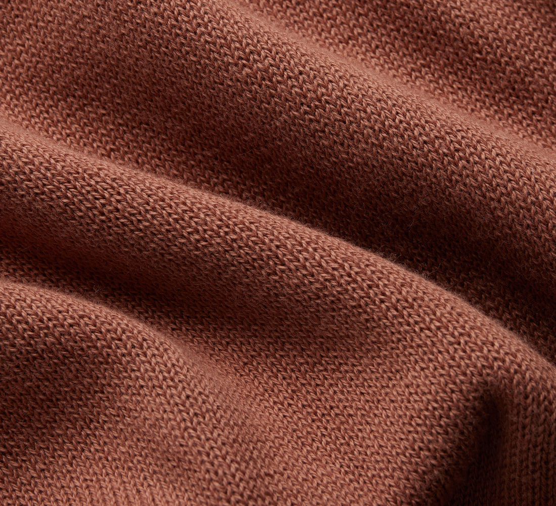 Knit Polo - Clay Pima Cotton - 4