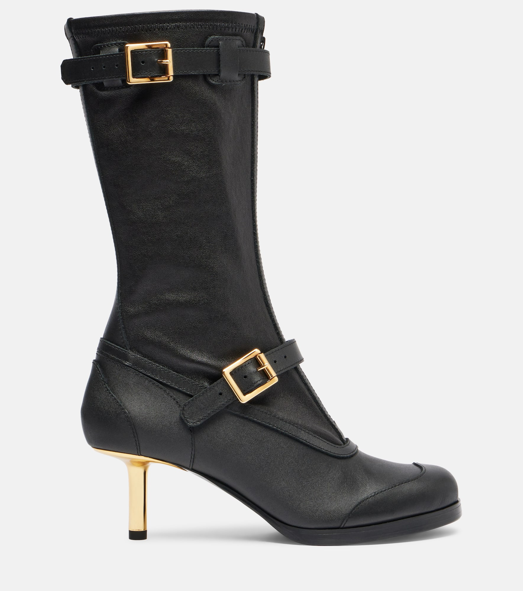 Aviator leather boots - 4