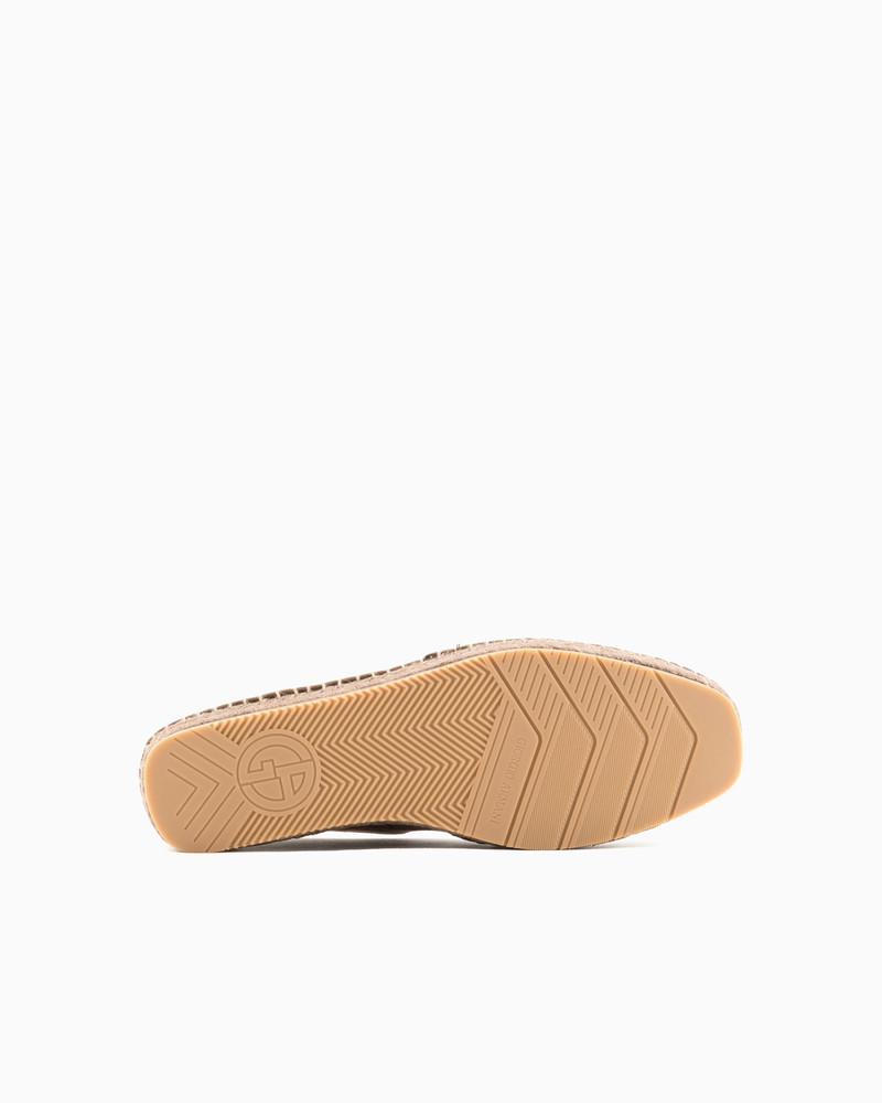 Suede espadrilles with logo 6