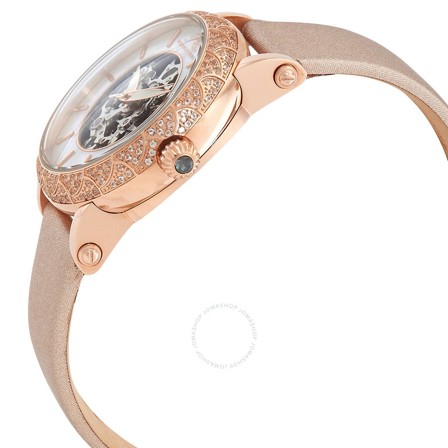 Porsamo Bleu - Porsamo Bleu Liza Automatic White Dial Ladies Watch 691DLIL - 2