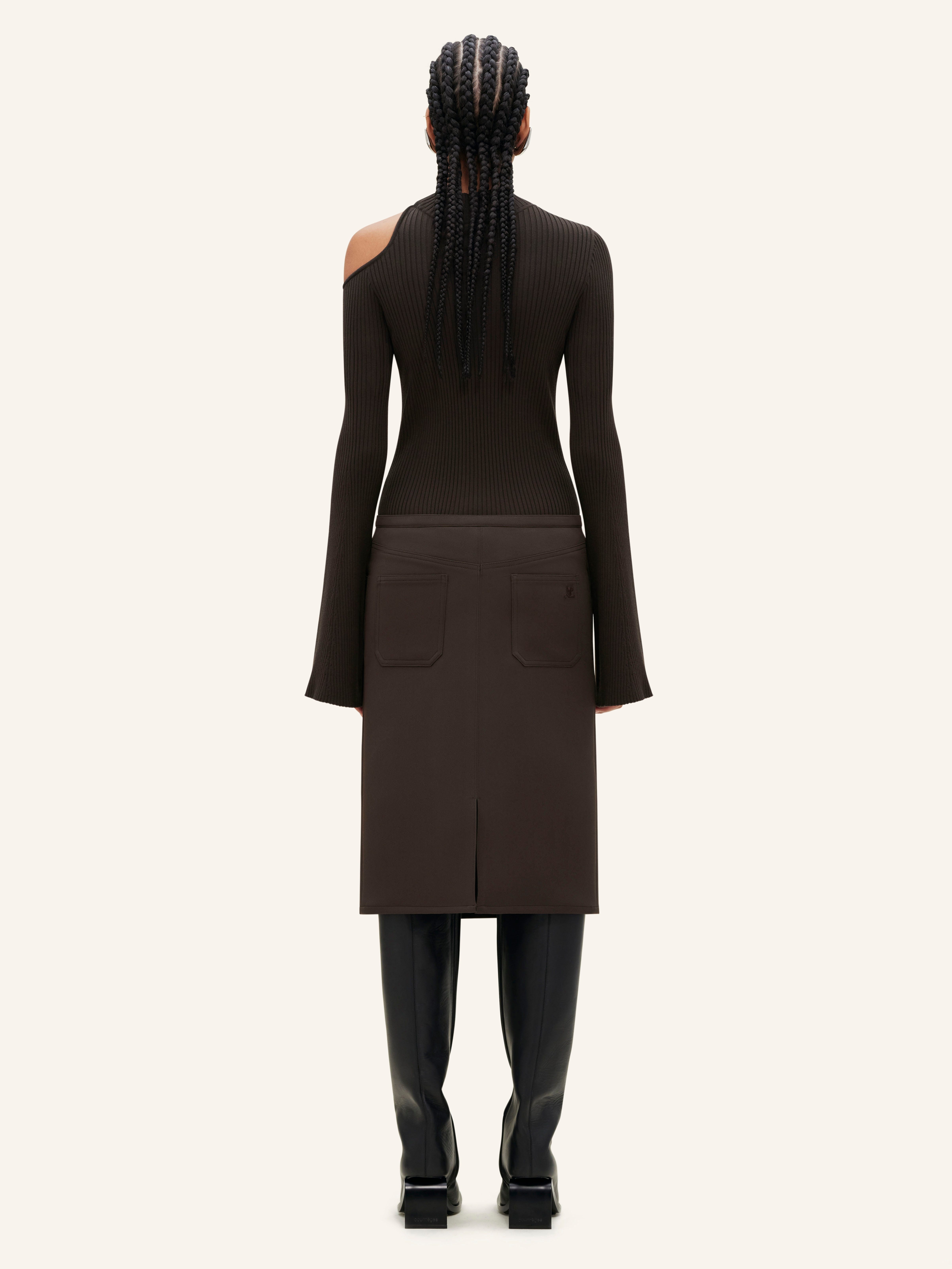 WORKWEAR TWILL SKIRT - 4