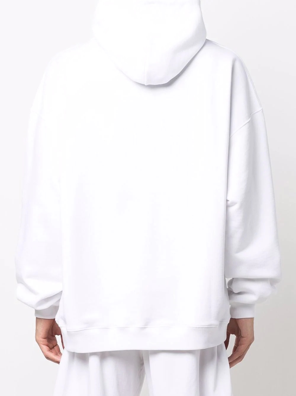 logo-print oversized hoodie - 5