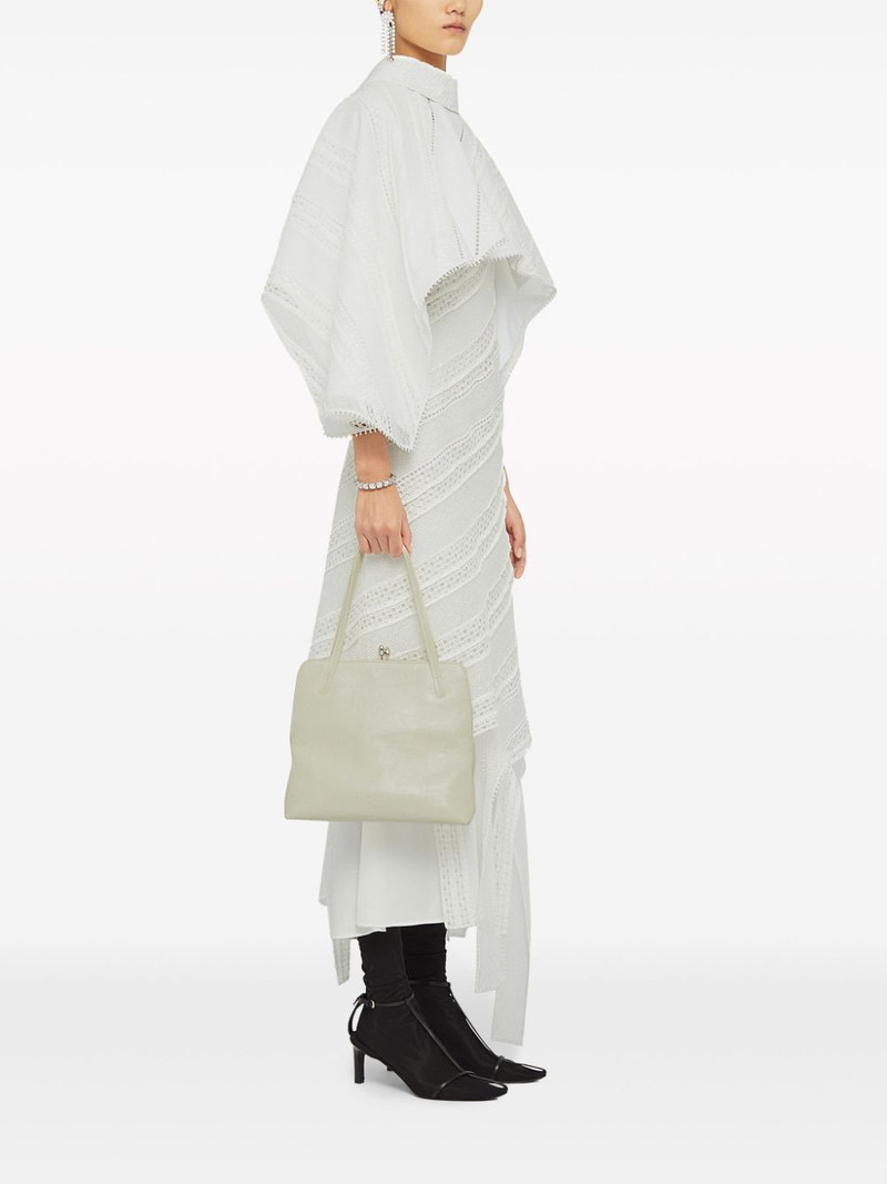 Jil Sander Goji leather tote bag outlook