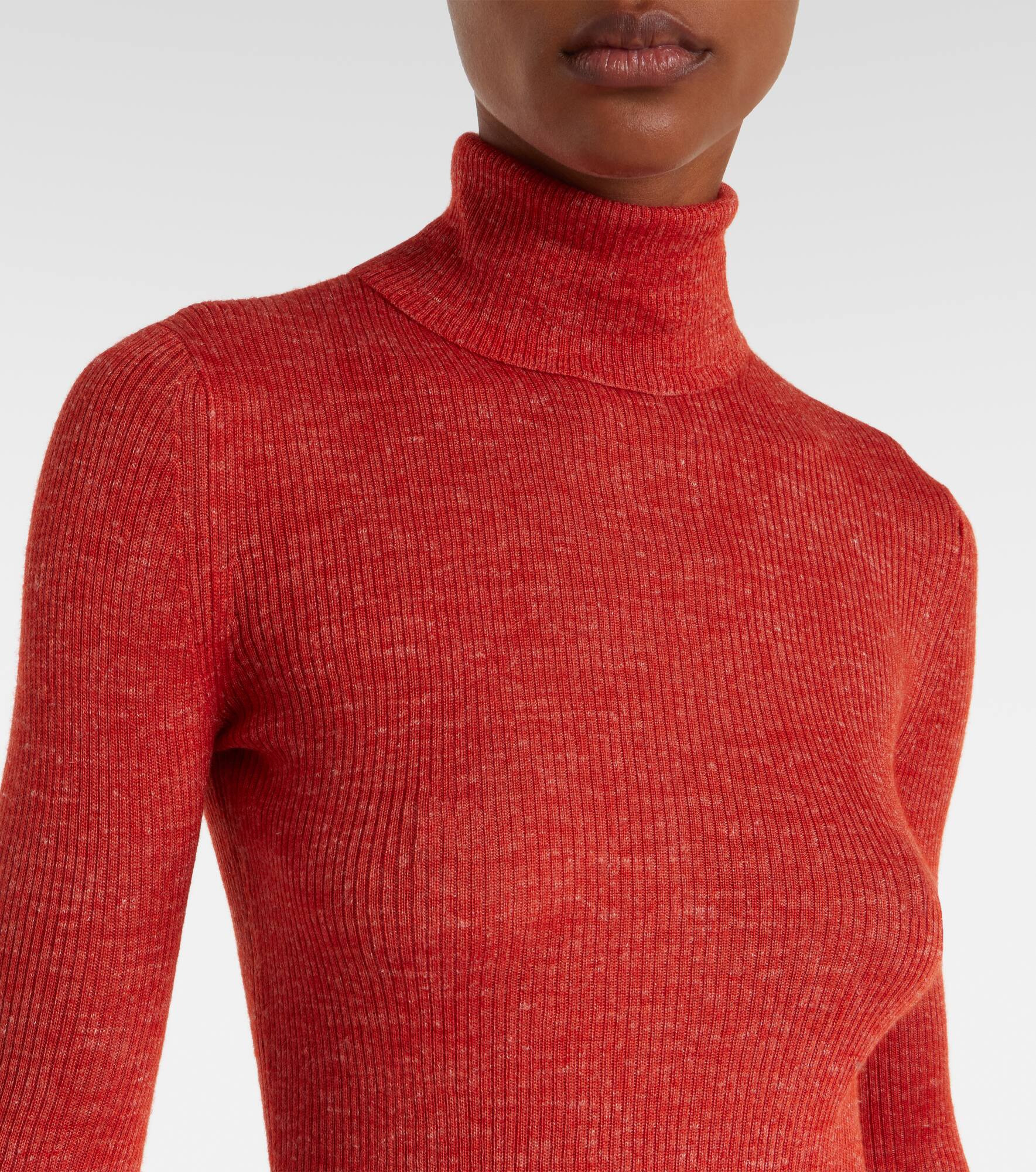 Aldona cashmere, silk, and hemp turtleneck - 4