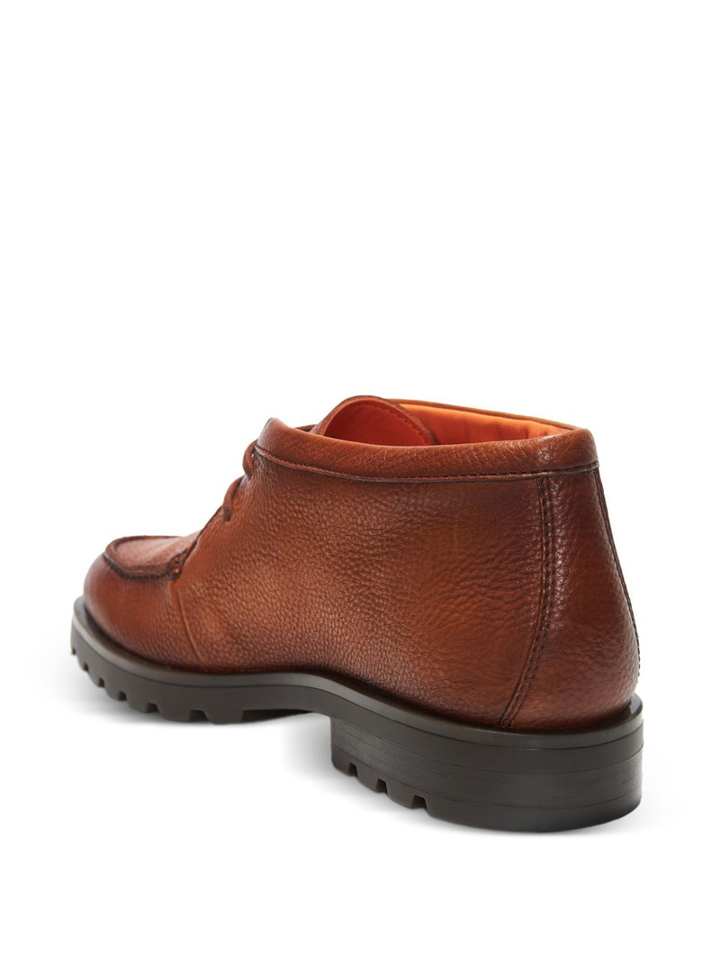 Santoni lace-up boots outlook