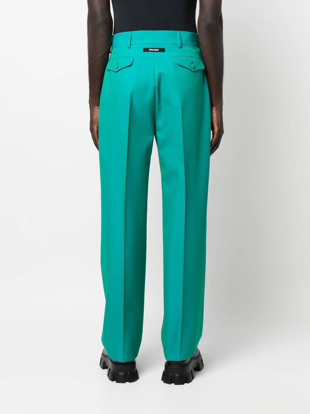 tailored cotton trousers - 4