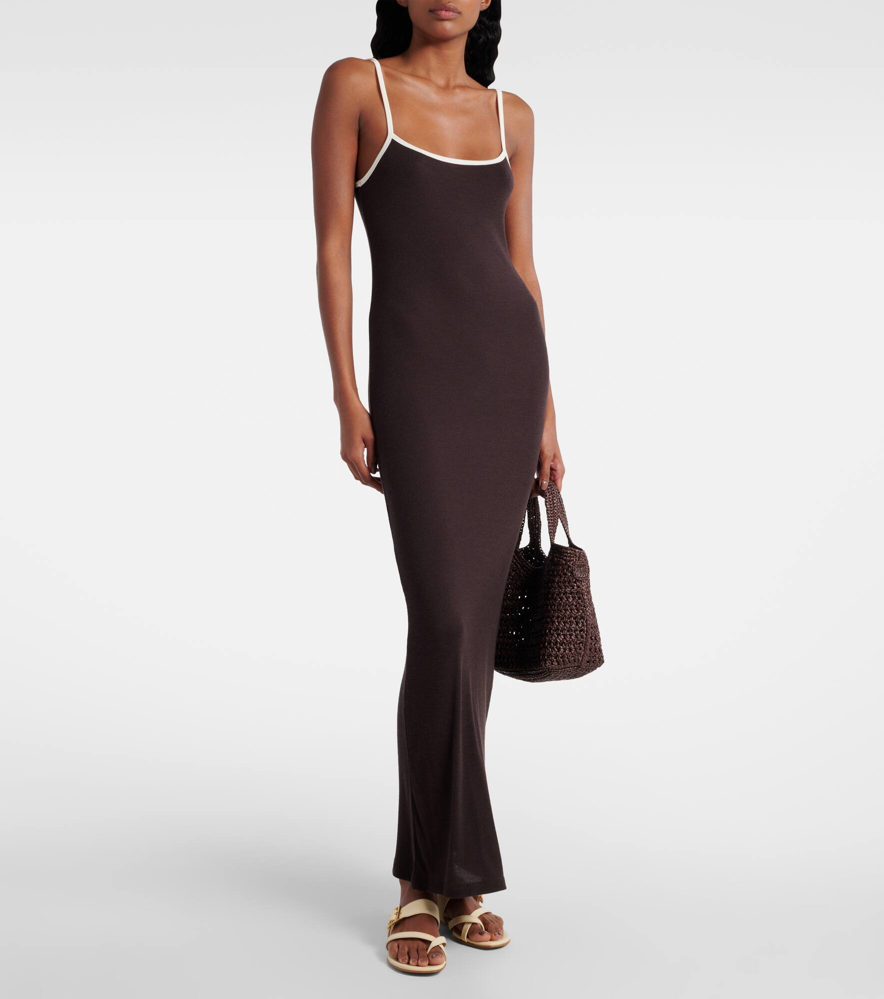 Jersey slip dress - 2