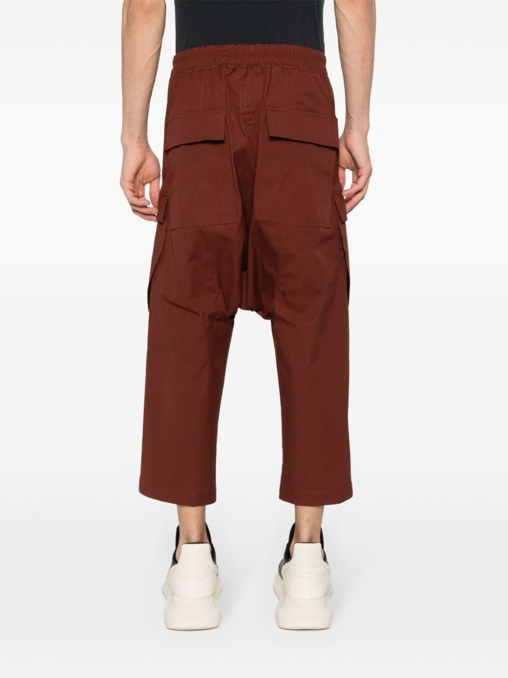 cropped cargo trousers - 4
