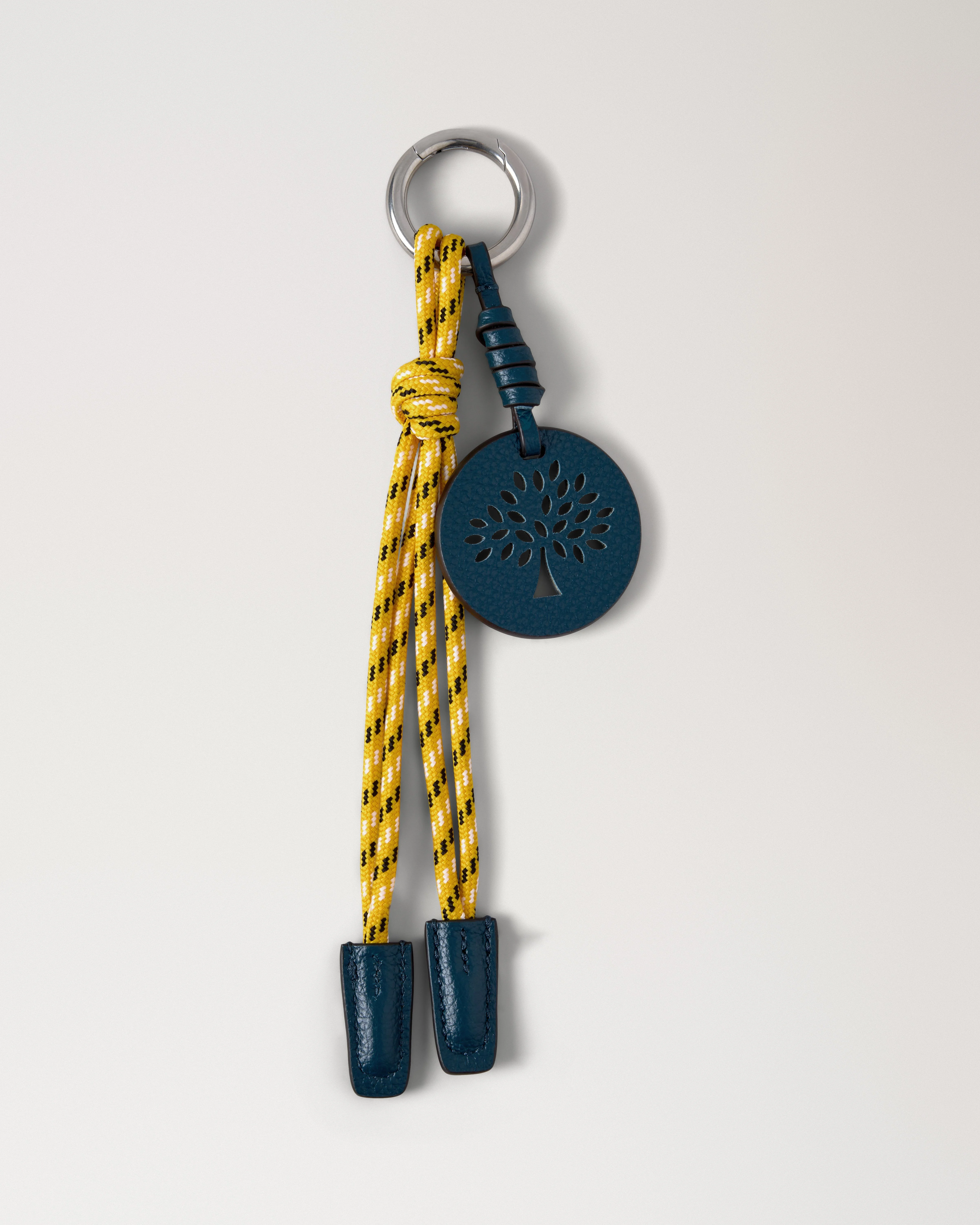 Rope Keyring Yellow & Out of the Blue Mixed Material - 1