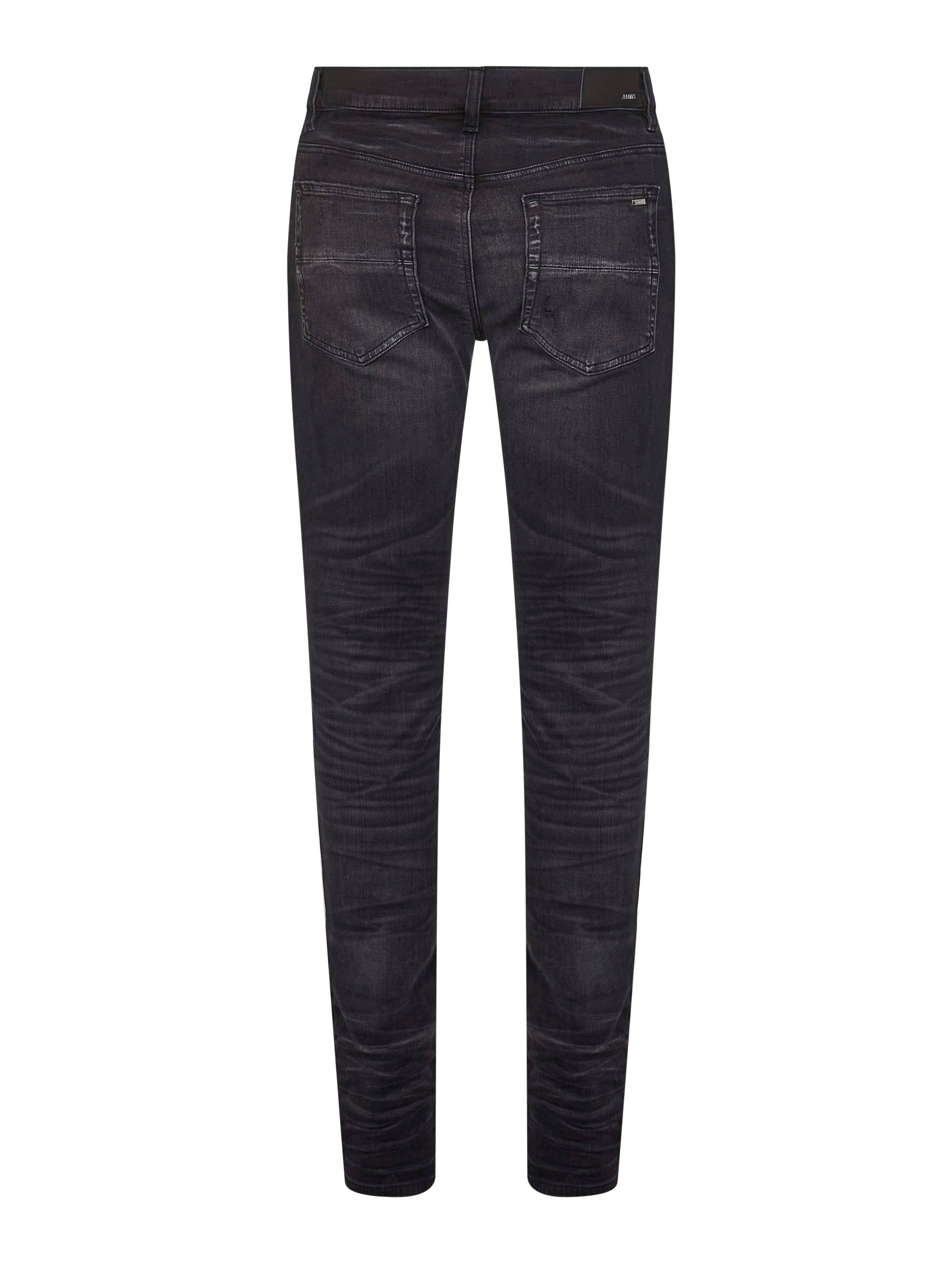 Amiri Men Black Stretch Denim Mx1 International Jeans - 2