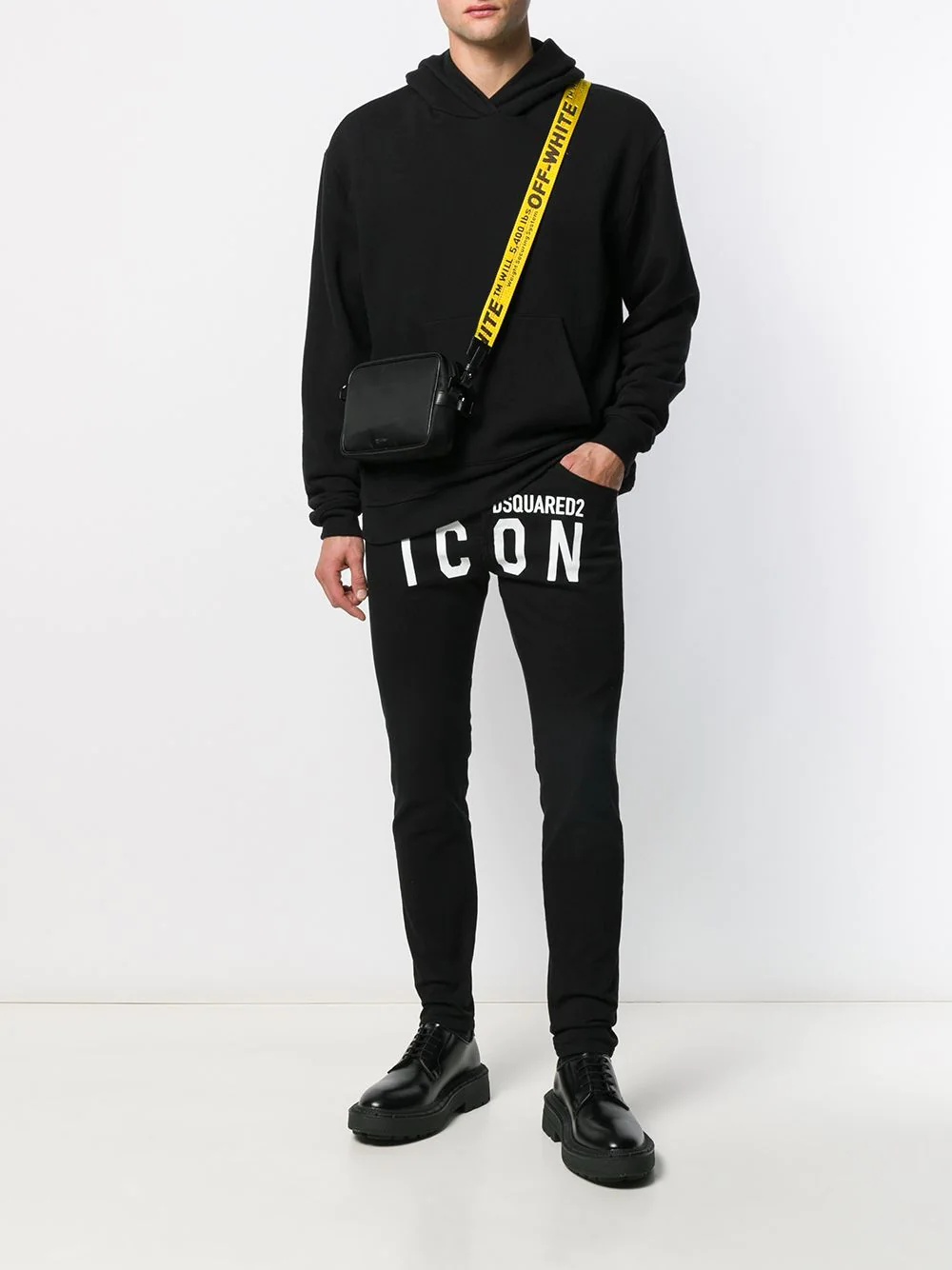 ICON logo skinny jeans - 2