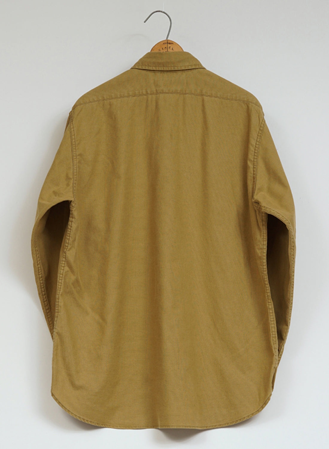 Army Shirt Fade Cloth in Khaki - 3