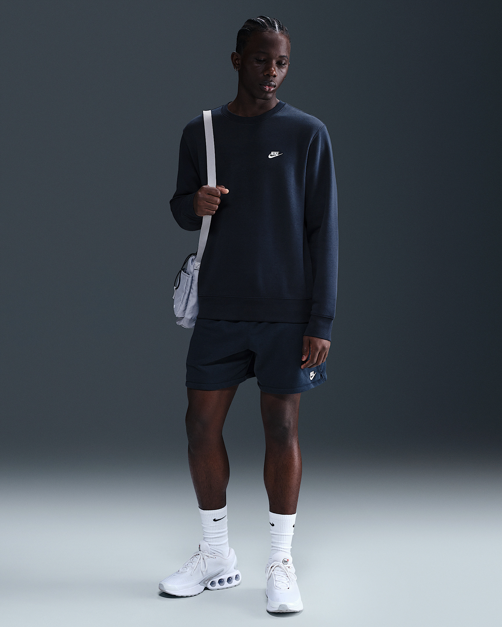 Nike Club Men's Fleece Crew - 4