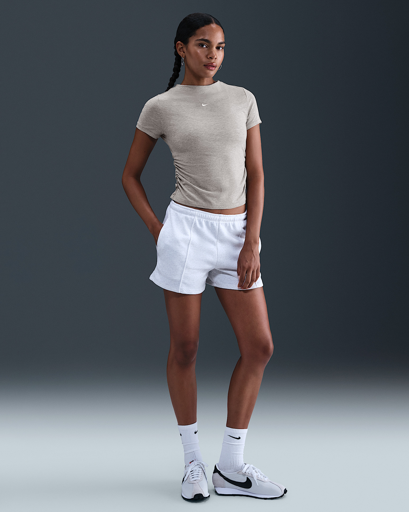 Nike Sportswear Chill Knit Women's Tight Short-Sleeve Mock-Neck Top - 4