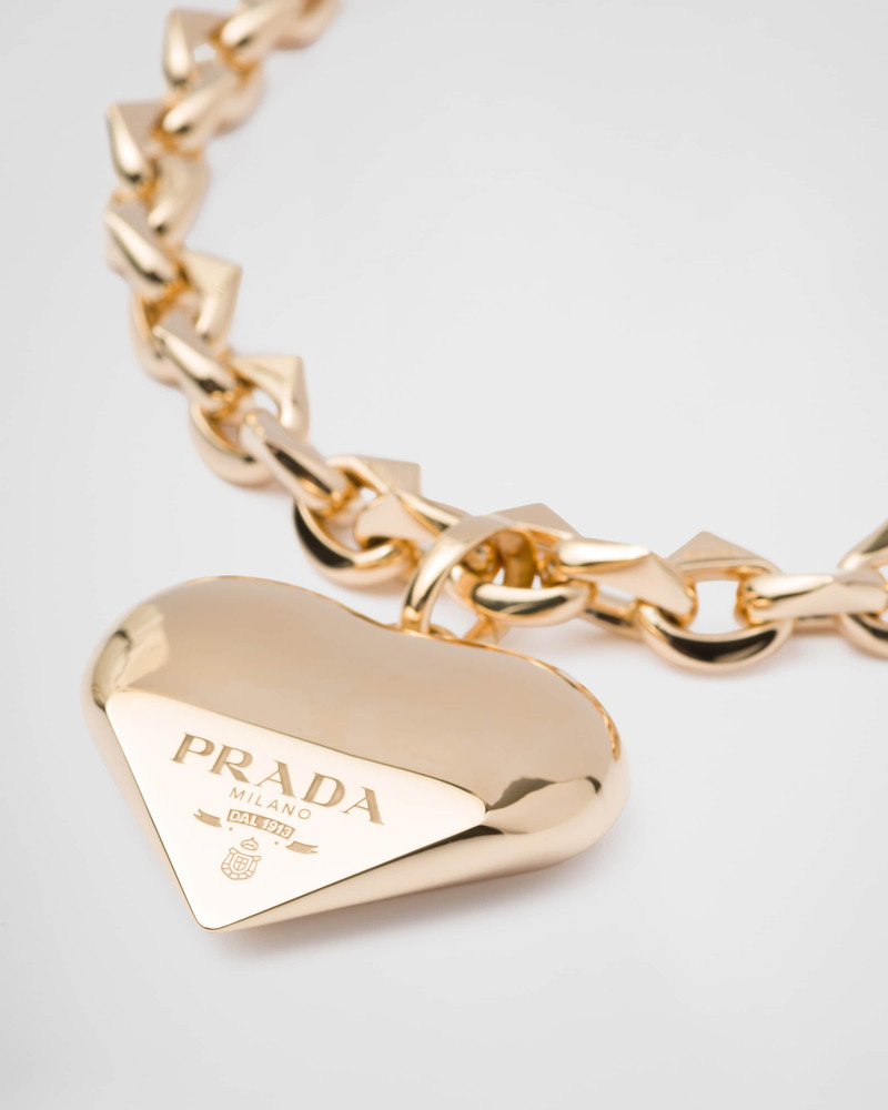 Eternal Gold large pendant necklace in yellow gold 5