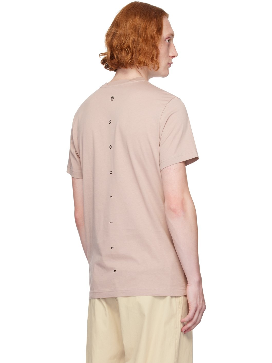 Taupe Bonded-Logo T-Shirt - 3