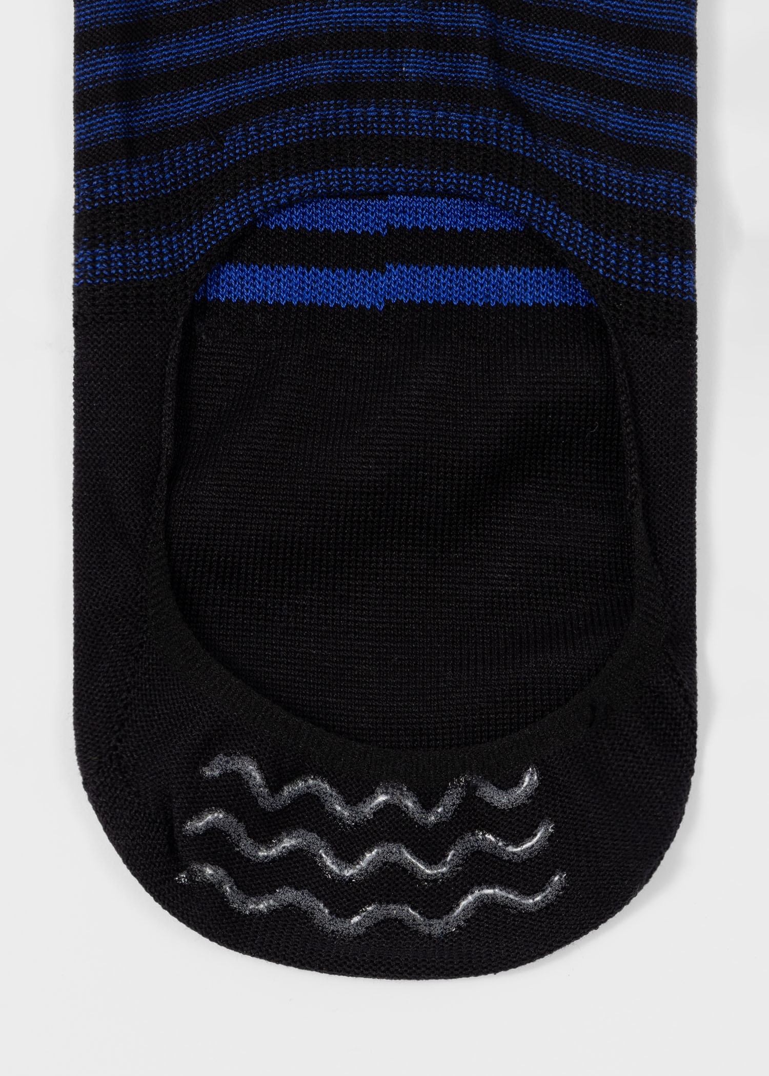Black Stripe Loafer Socks - 3