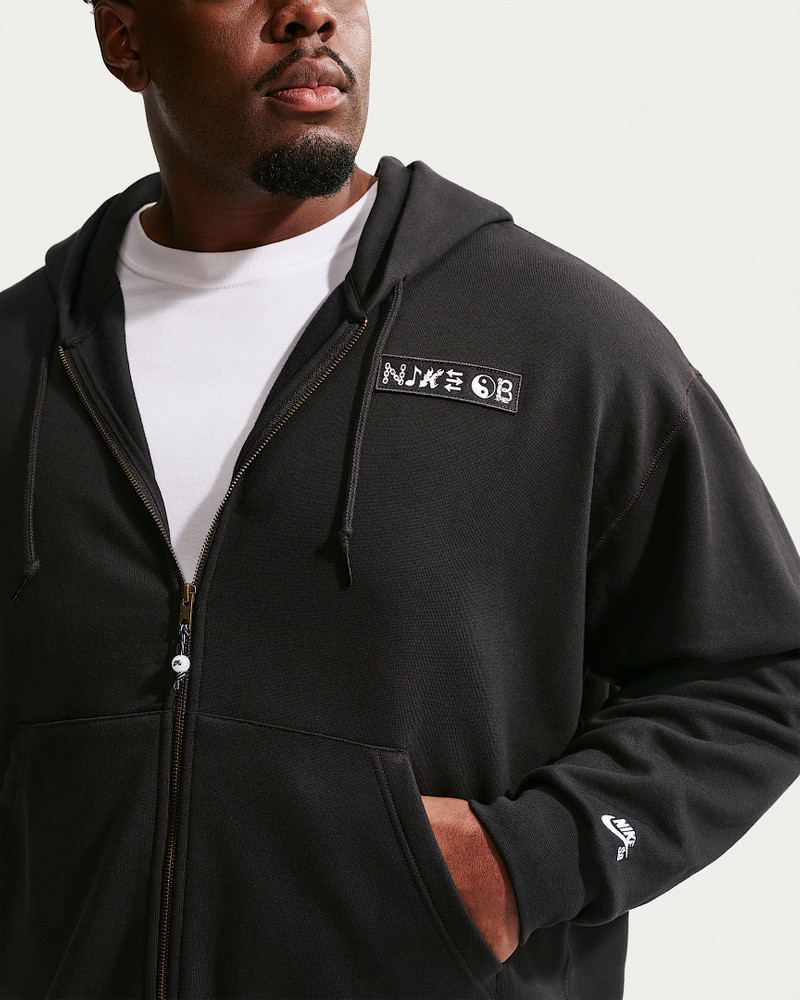 Nike SB Fleece Full-Zip Skate Hoodie 9