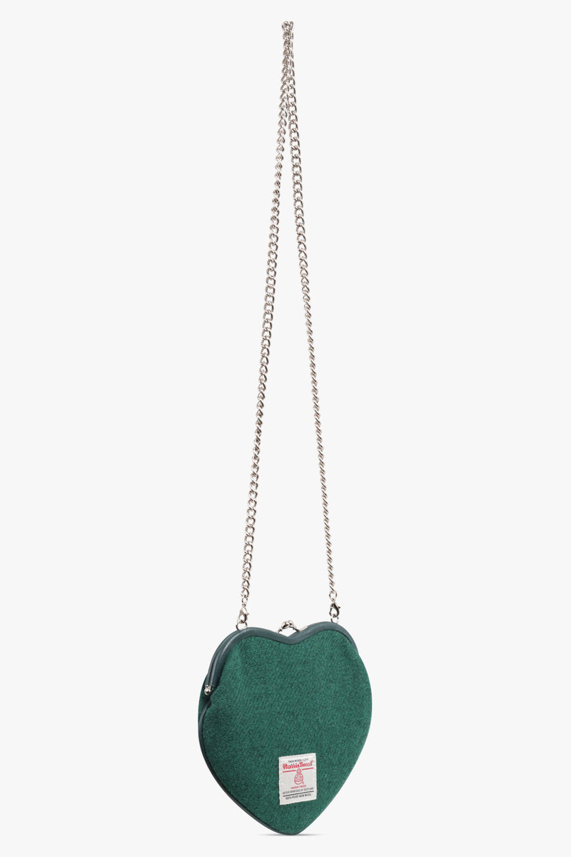 Vivienne Westwood BELLE HEART FRAME ORB PURSE | GREEN/MULTI outlook
