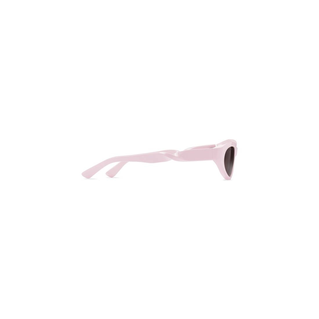 Twist Cat Sunglasses  in Pink - 4