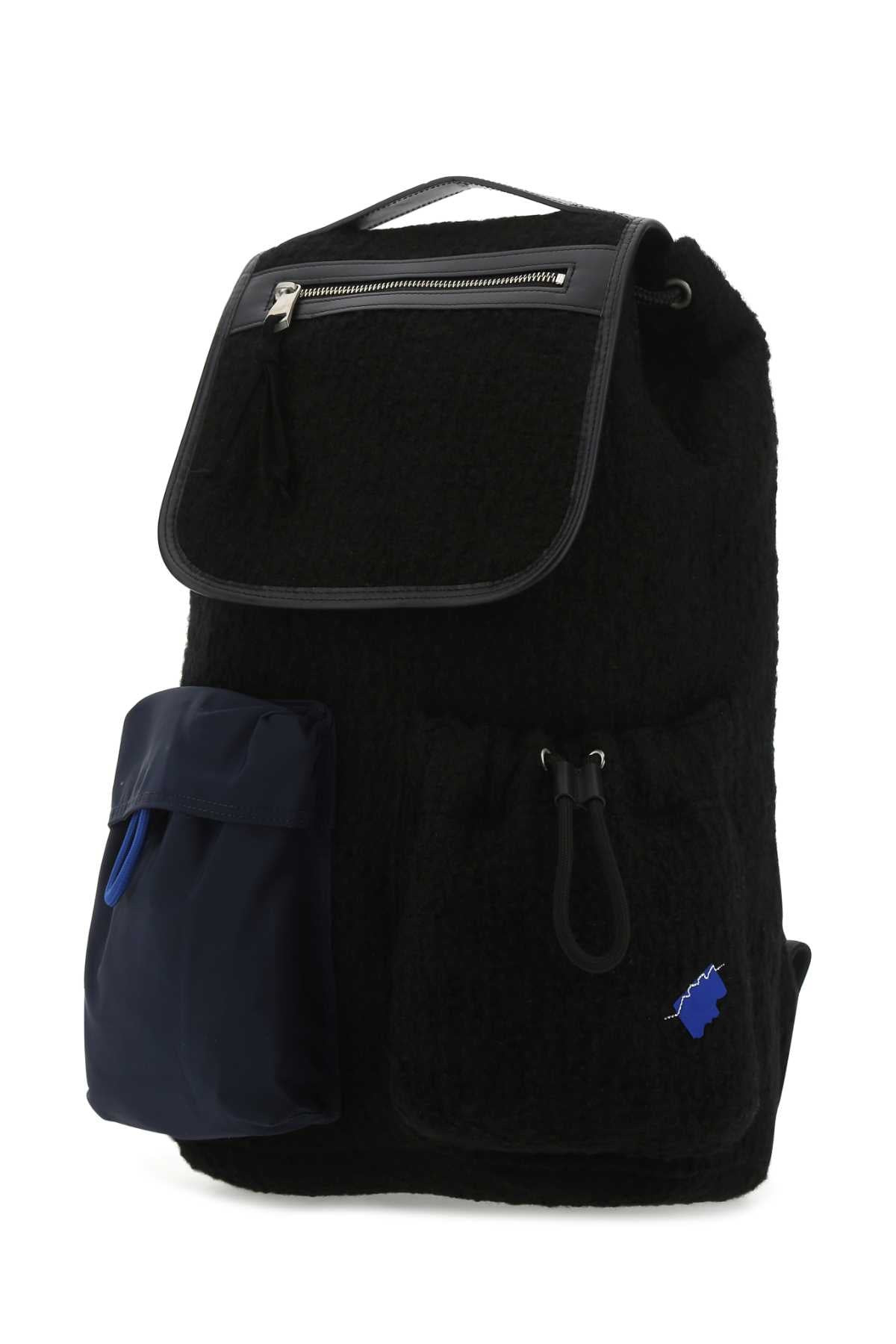 Ader Error Men Black Boucle Backpack - 2