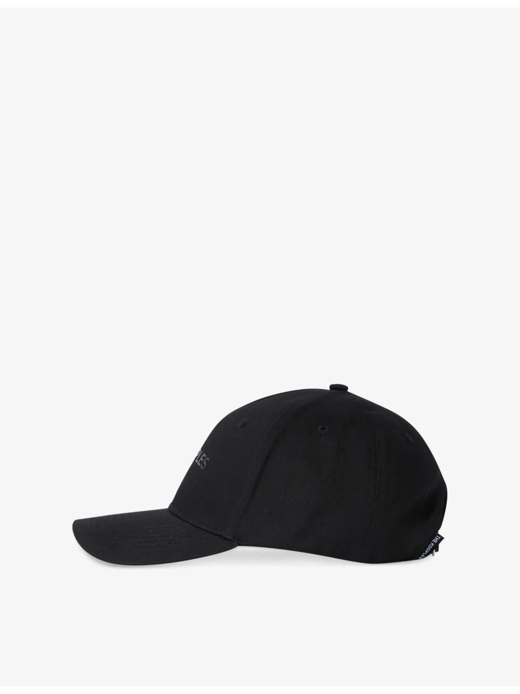 Brand-print cotton baseball cap - 1