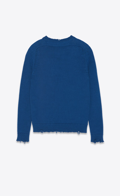 SAINT LAURENT round-neck sweater outlook