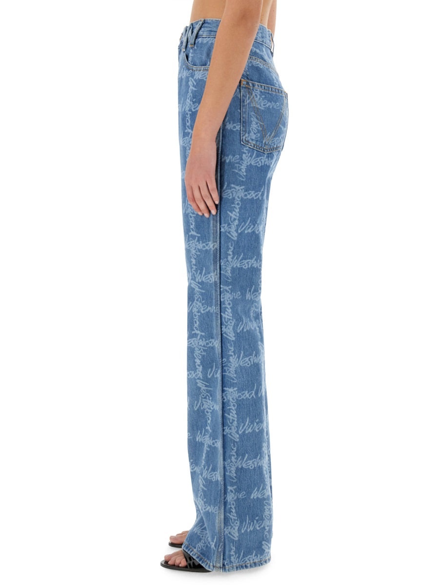 Vivienne Westwood Women Five Pocket Jeans "Ray" - 4