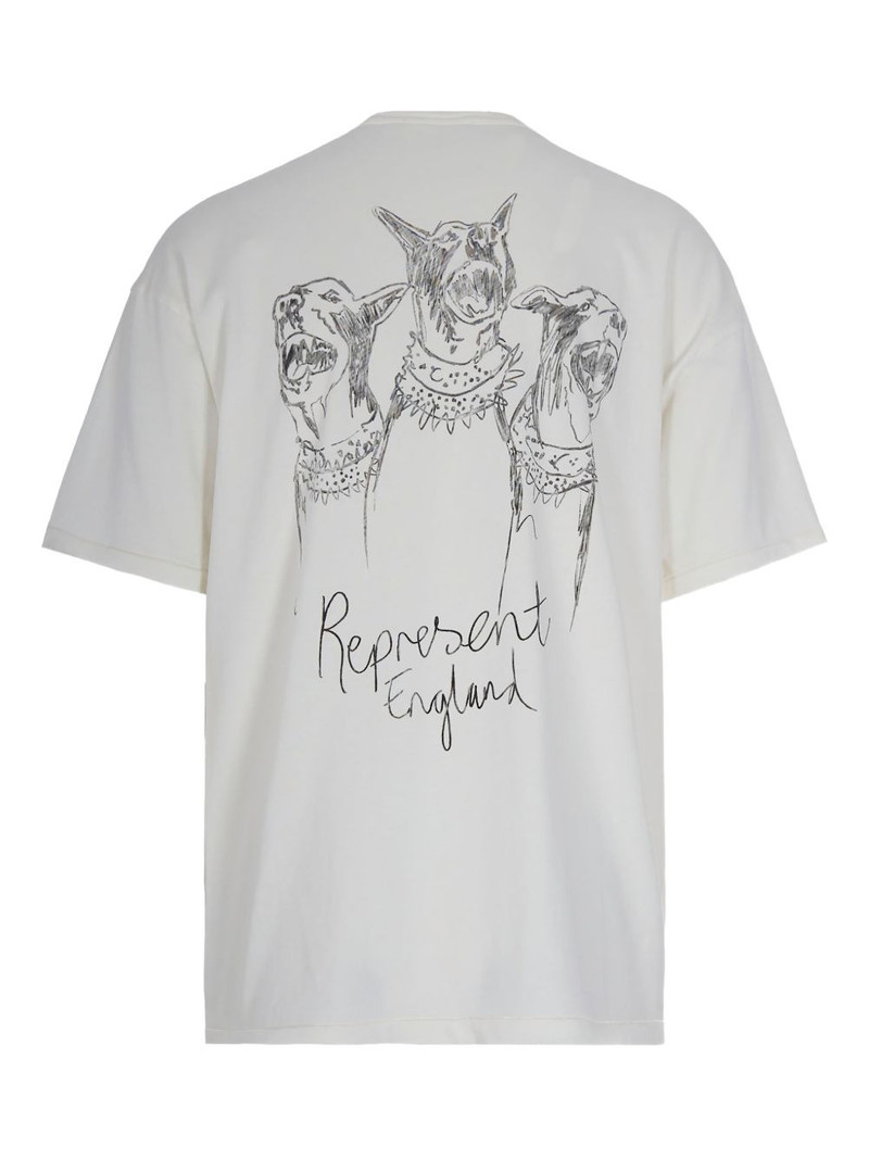 REPRESENT Hand Drawn Thoroughbred T-shirt outlook