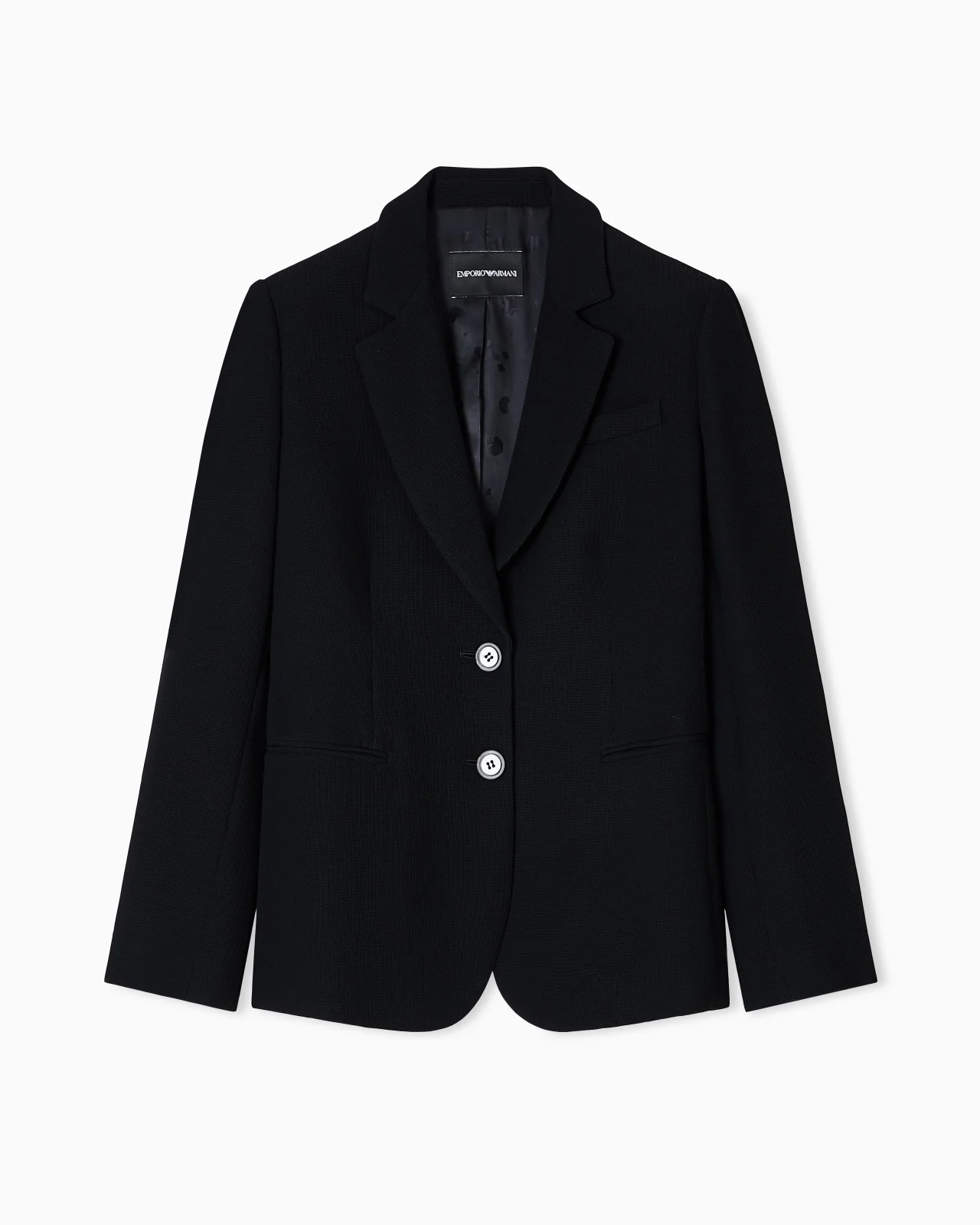ASV SINGLE-BREASTED BLAZER IN WAFFLE WEAVE TECHNICAL FABRIC - 1