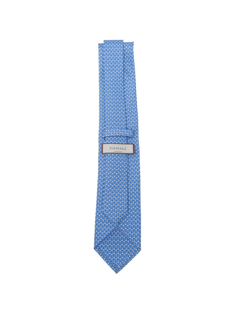 Canali patterned tie outlook