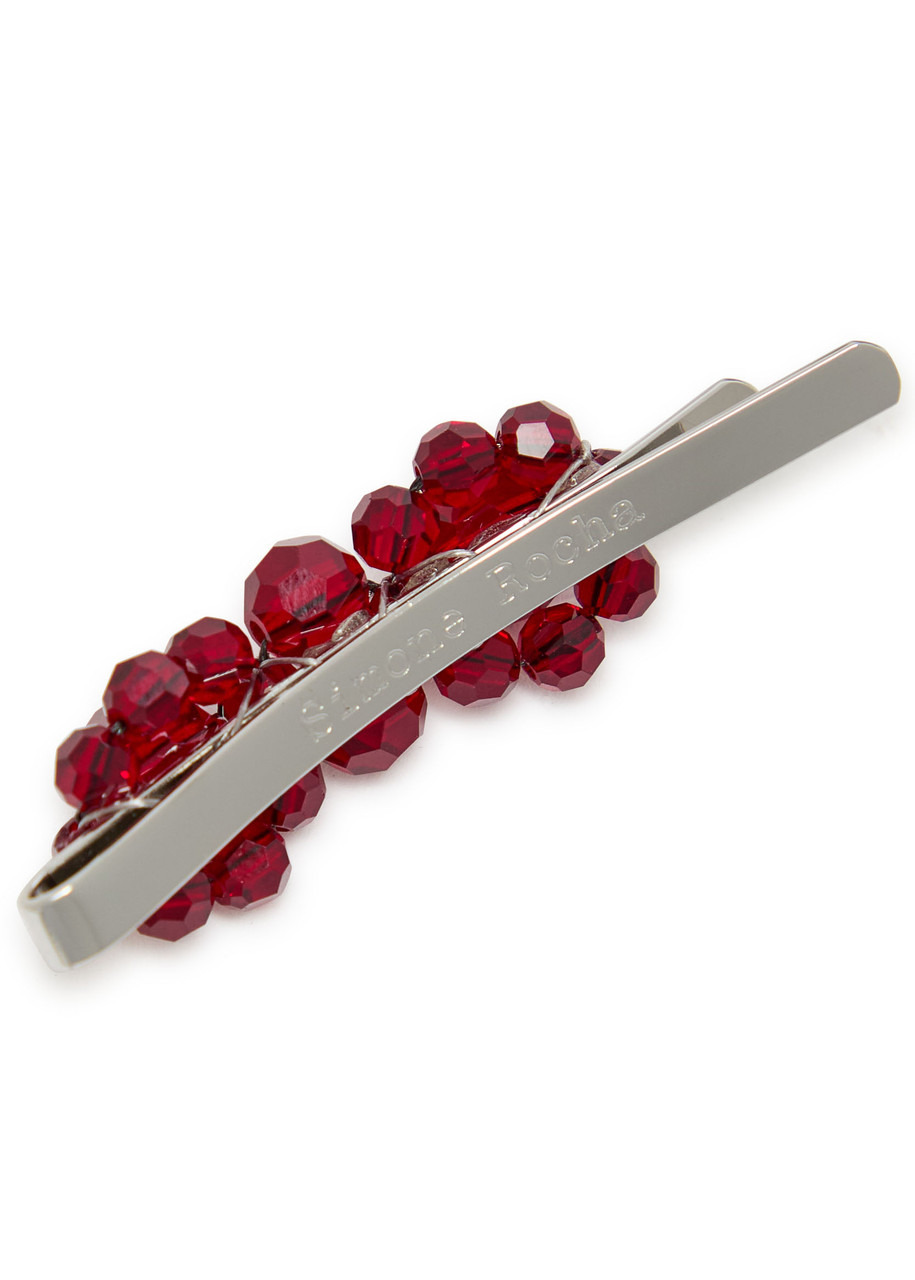 Simone Rocha Mini Flower Crystal-embellished Hair Clip - 2