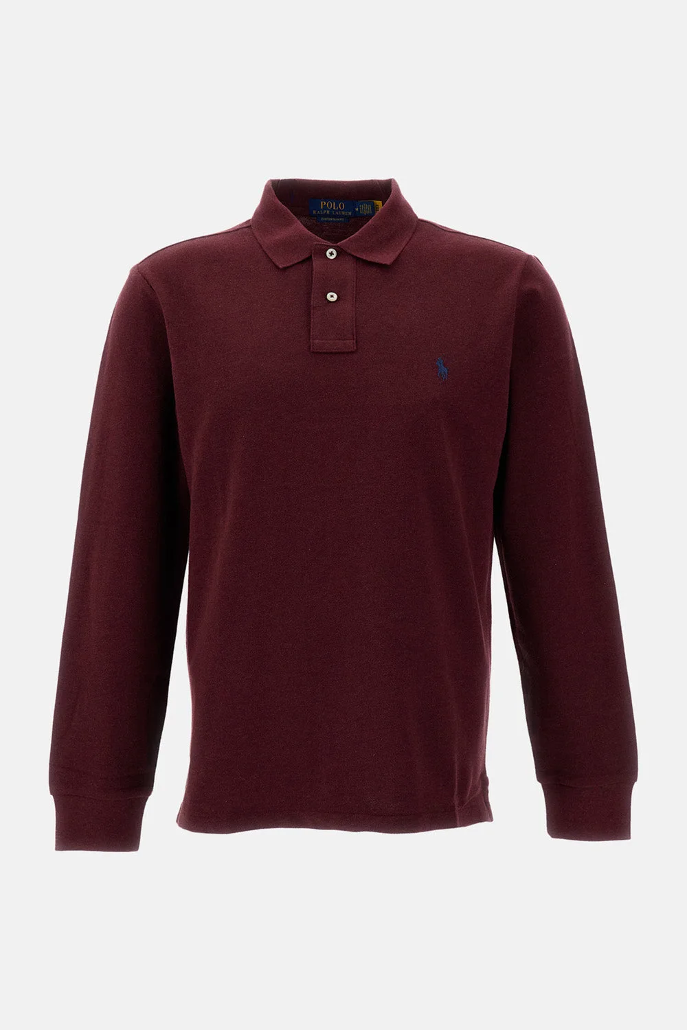 LONG SLEEVE PIQUÉ POLO - 1