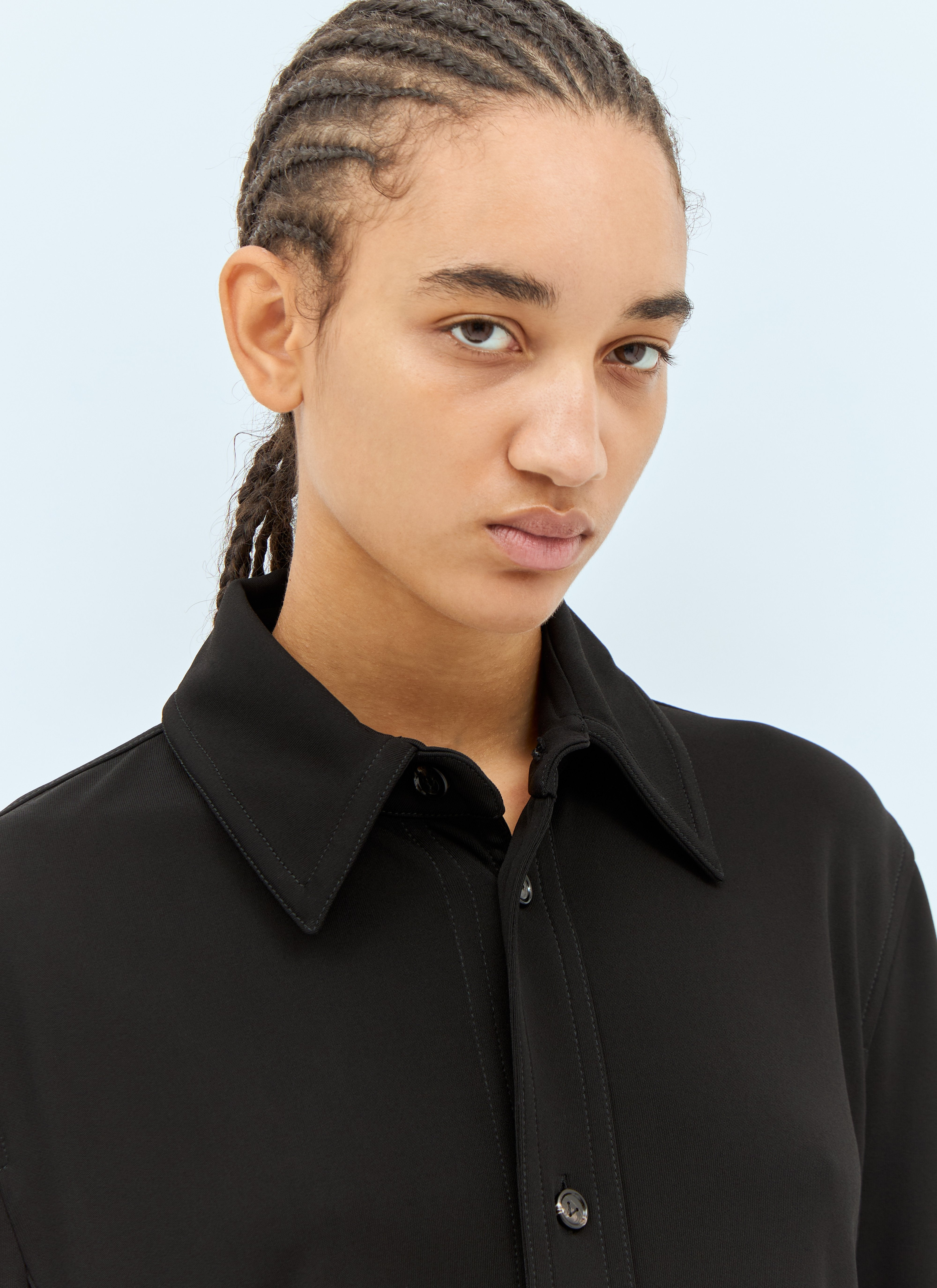 Bottega Veneta Women Fluid Long-Sleeve Shirt - 5