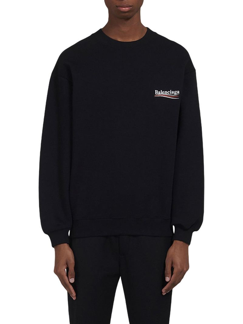 Men's Political Campaign Sweatshirt Medium Fit - Black 3