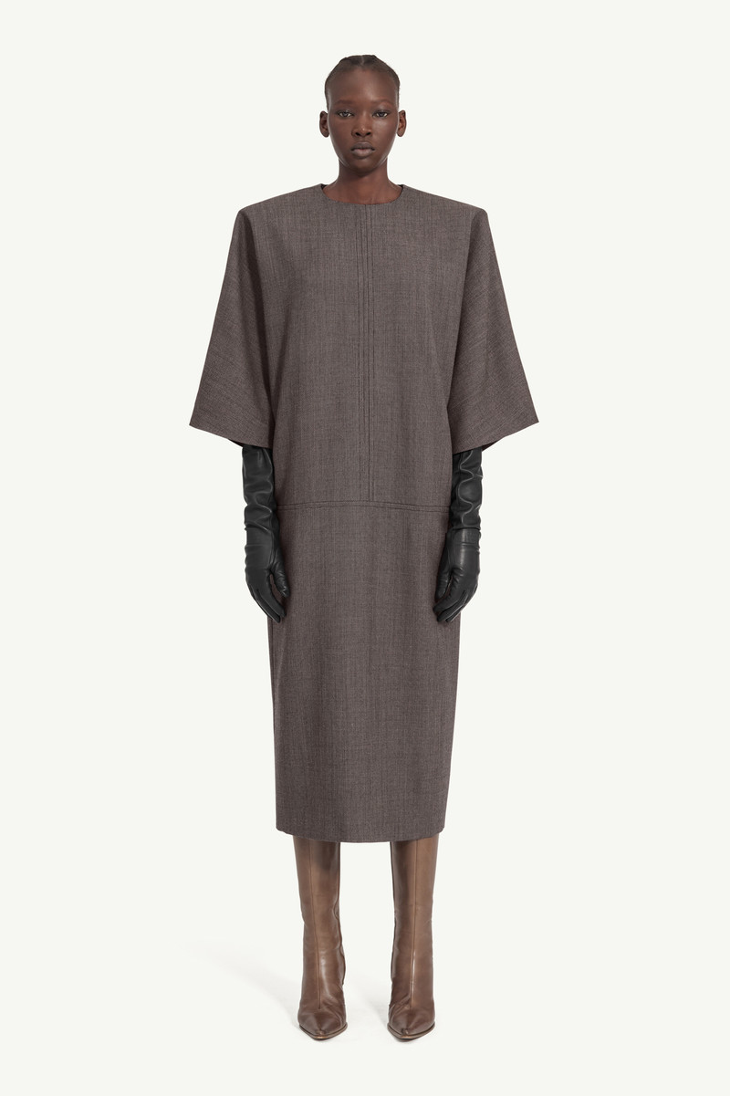 Tweed midi dress 5