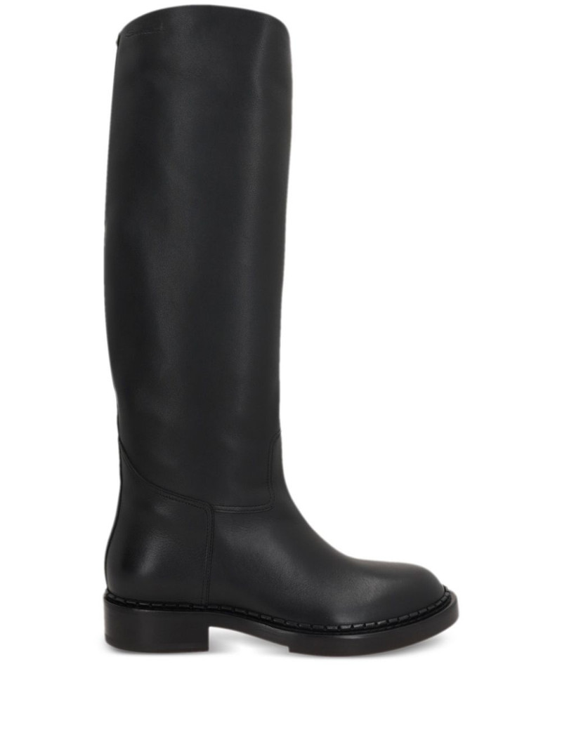 leather boots 1