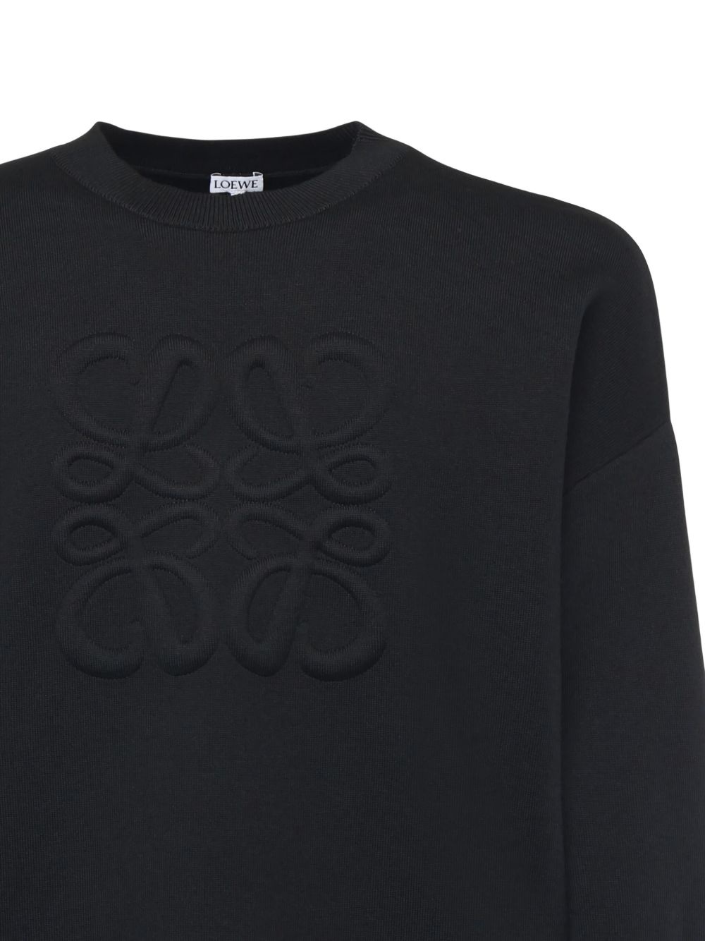 anagram-logo wool-blend sweater - 3