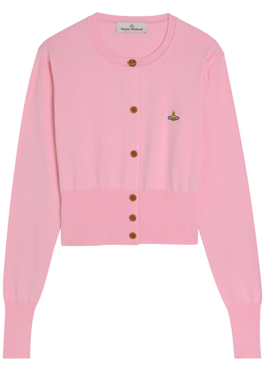 Vivienne Westwood Bea Cotton and Cashmere-blend Cropped Cardigan - 1