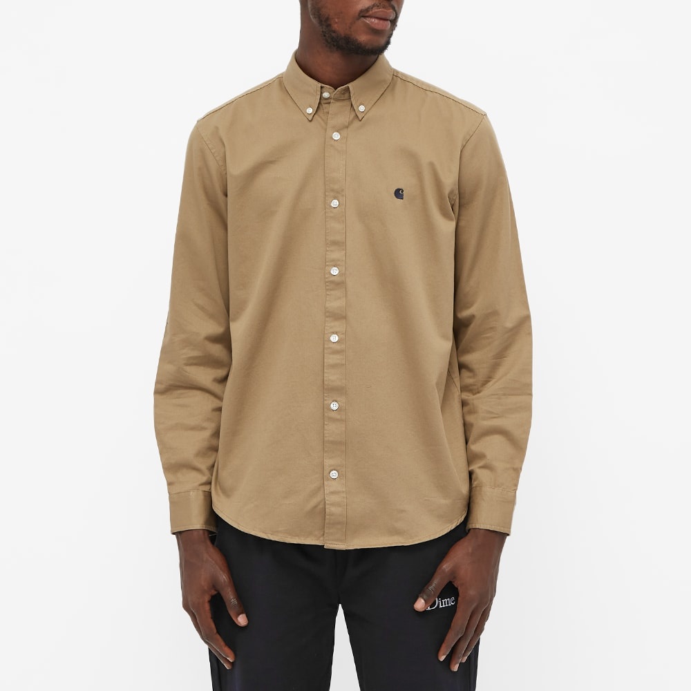 Carhartt WIP Long Sleeve Madison Shirt - 4